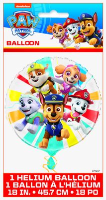 PAW PATROL BOY  18&quot; Foil Balloon Packaged