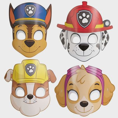 PAW PATROL BOY 8  Party Masks