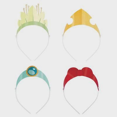 DISNEY PRINCESS 4  Paper Headbands