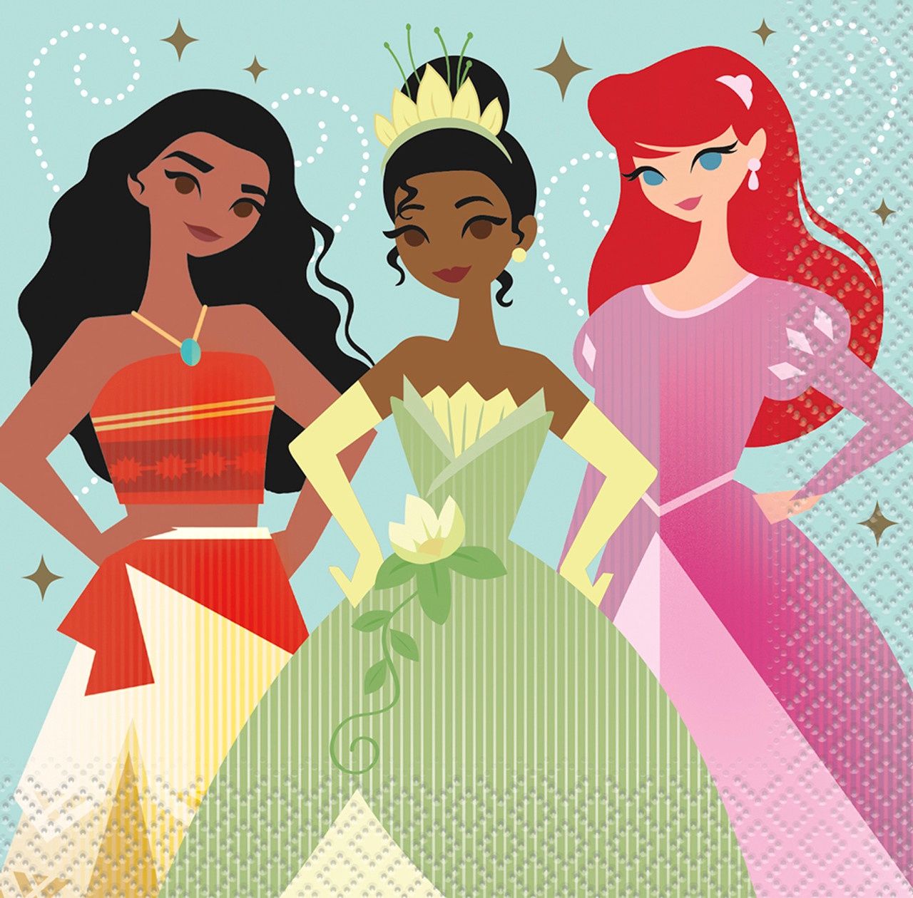 DISNEY PRINCESS 16  Beverage Napkins