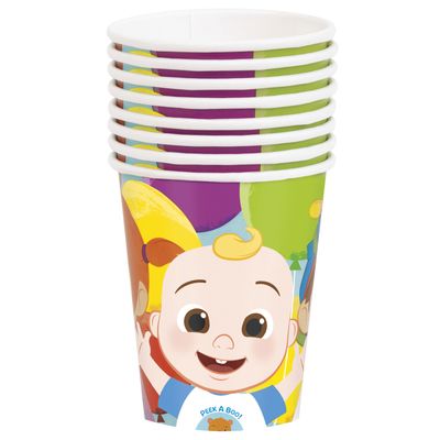 COCOMELON 8  9 oz. Cups