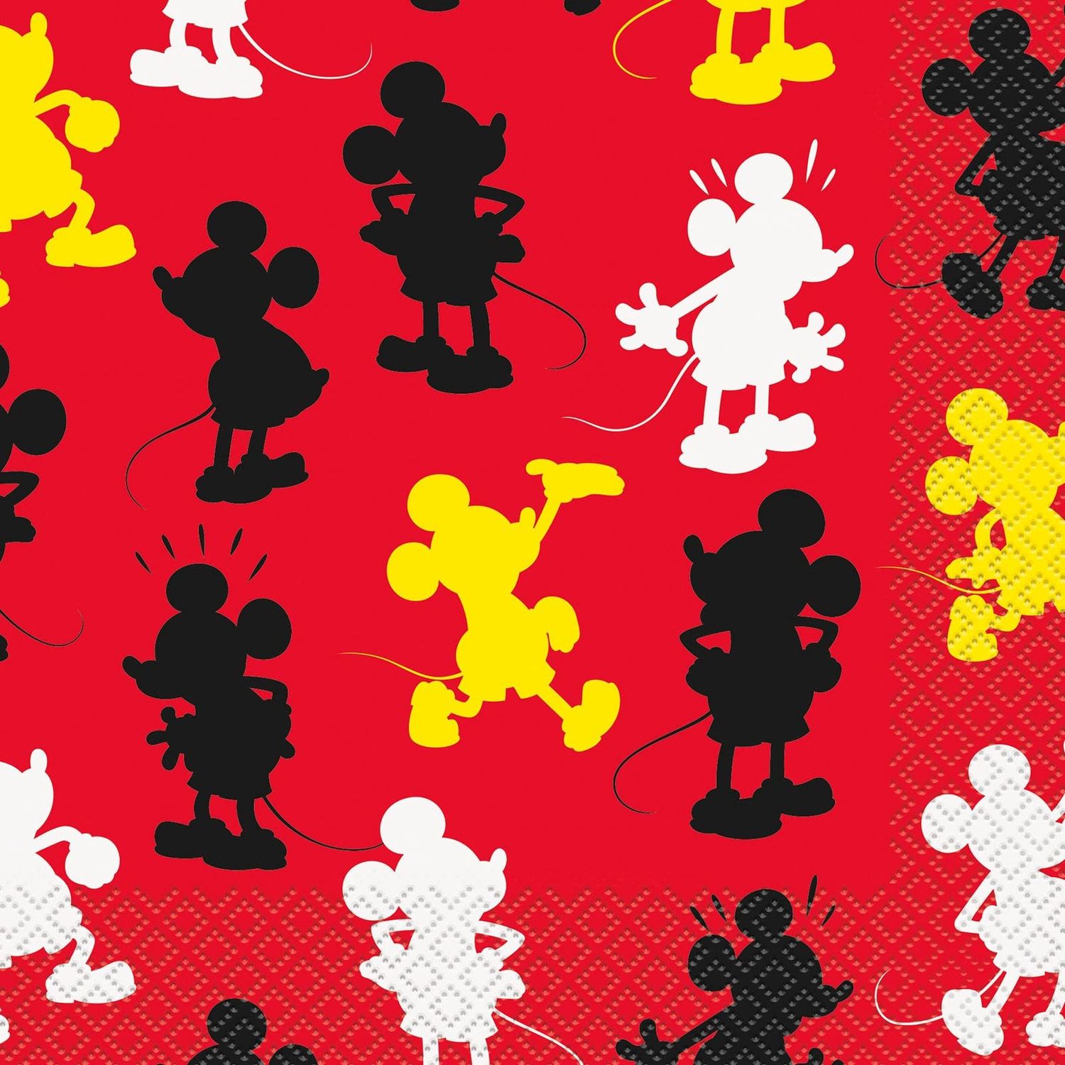 MICKEY MOUSE 16  Luncheon Napkins