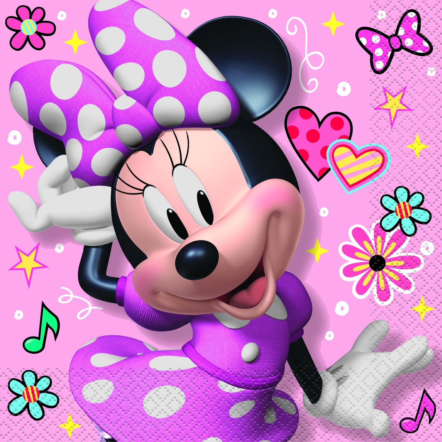 MINNIE MOUSE 16  Luncheon Napkins