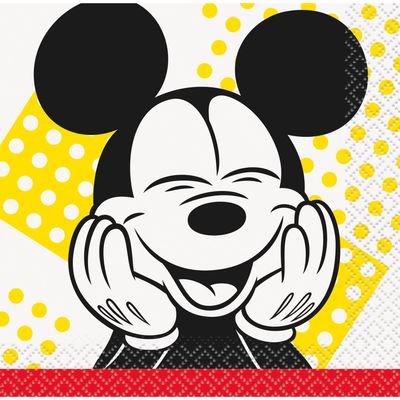 MICKEY MOUSE 16  Beverage Napkins