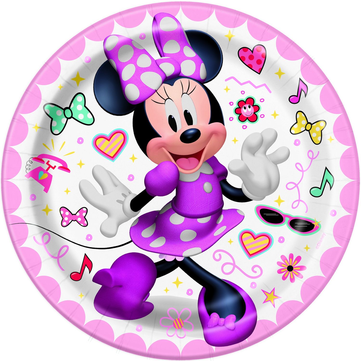 MINNIE MOUSE 8  9&quot; Plates