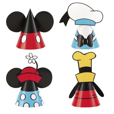 MICKEY MOUSE 8  Party Hats