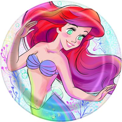 THE LITTLE MERMAID8  9&quot; Plates