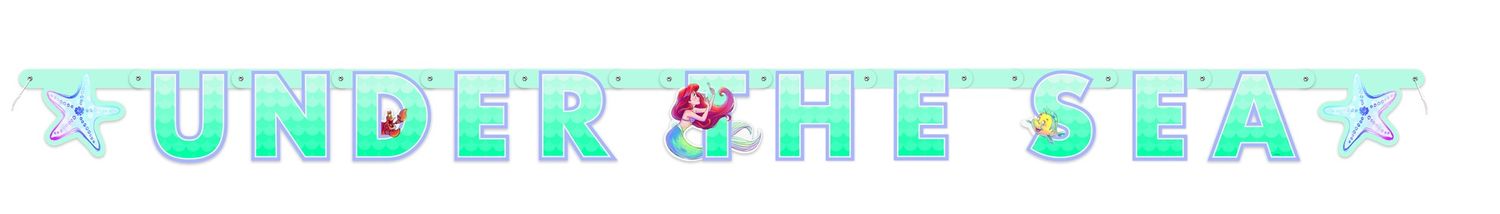 THE LITTLE MERMAID  Jointed Banner