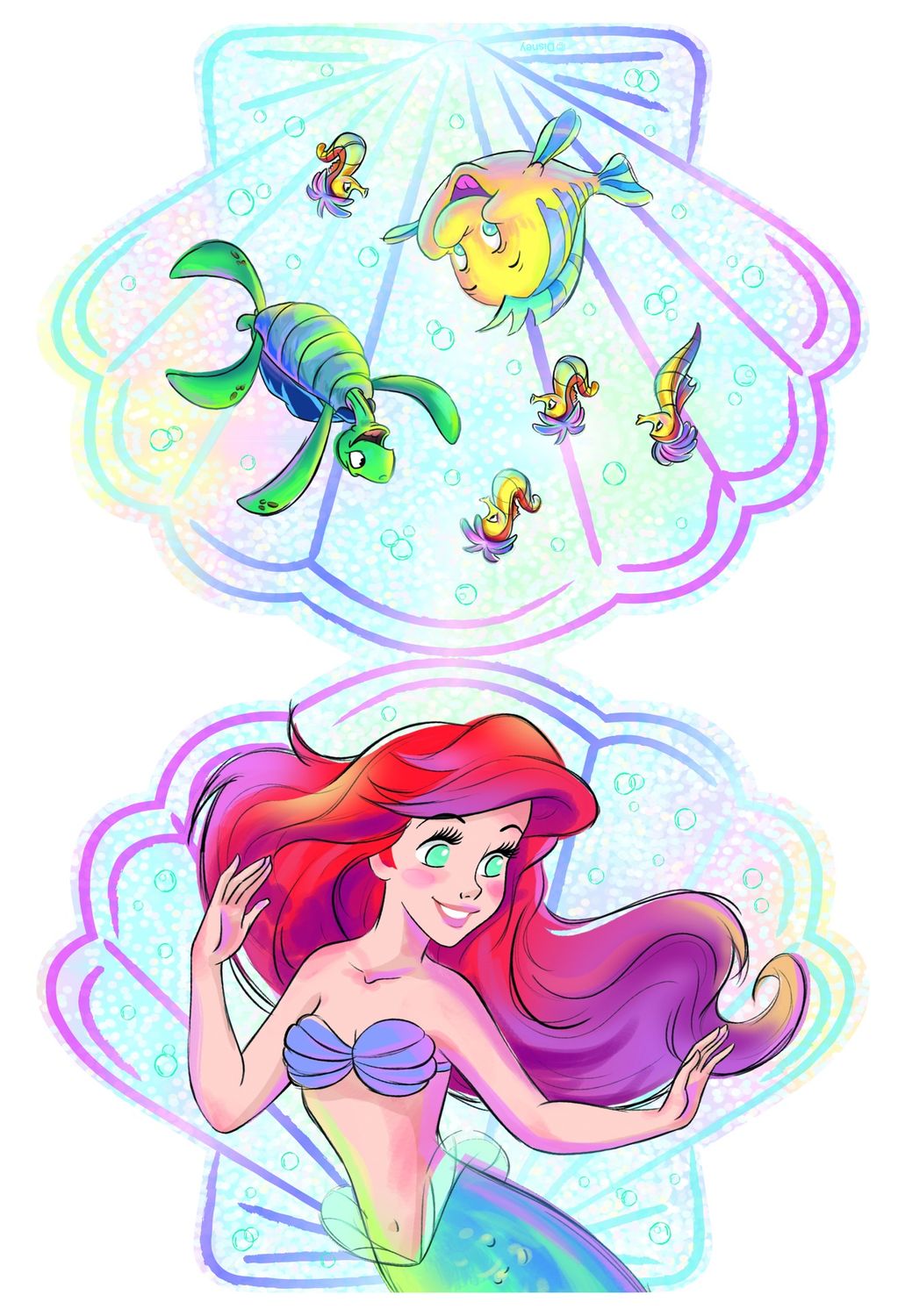THE LITTLE MERMAID8  Invitations