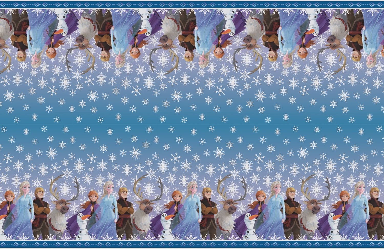 FROZEN Plastic Tablecover 54&quot; x 84&quot;