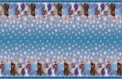FROZEN Plastic Tablecover 54&quot; x 84&quot;