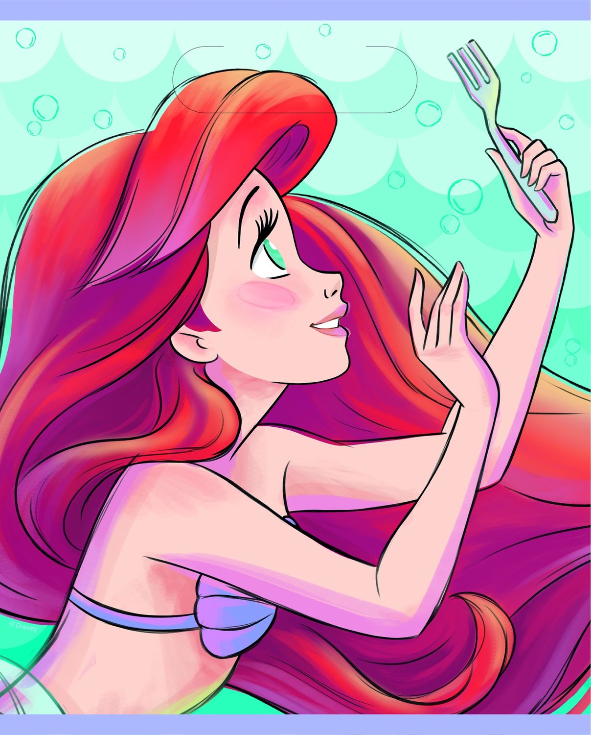 THE LITTLE MERMAID 8  Loot Bags