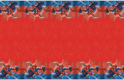 SPIDER-MAN  Plastic Tablecover 54&quot; x 84&quot;