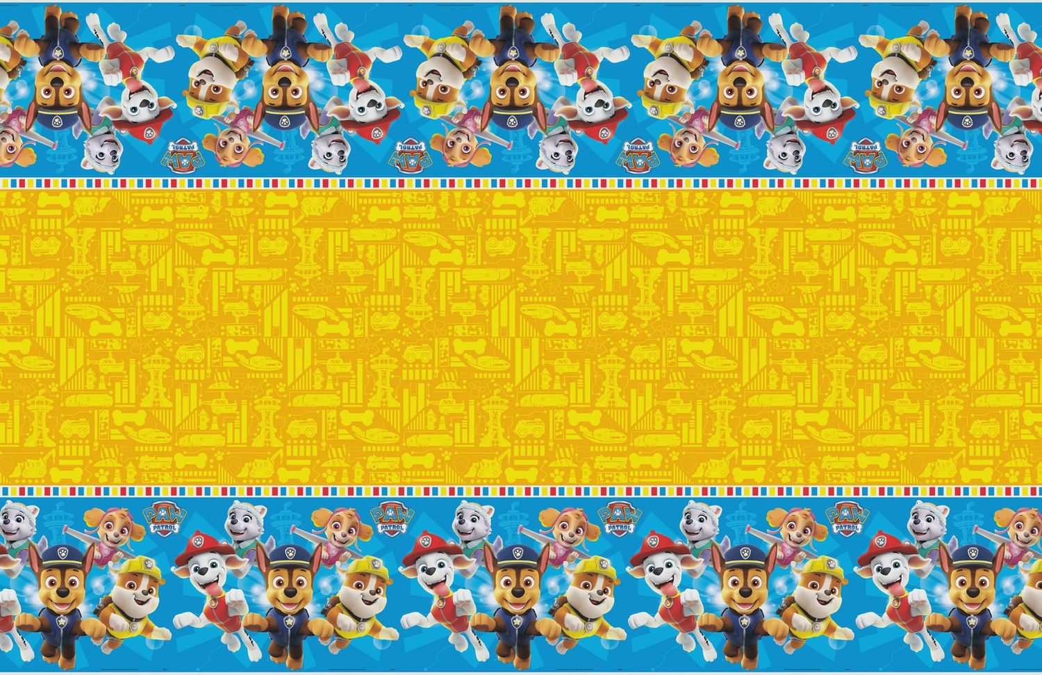 PAW PATROL  BOY Plastic Tablecover 54&quot; x 84&quot;