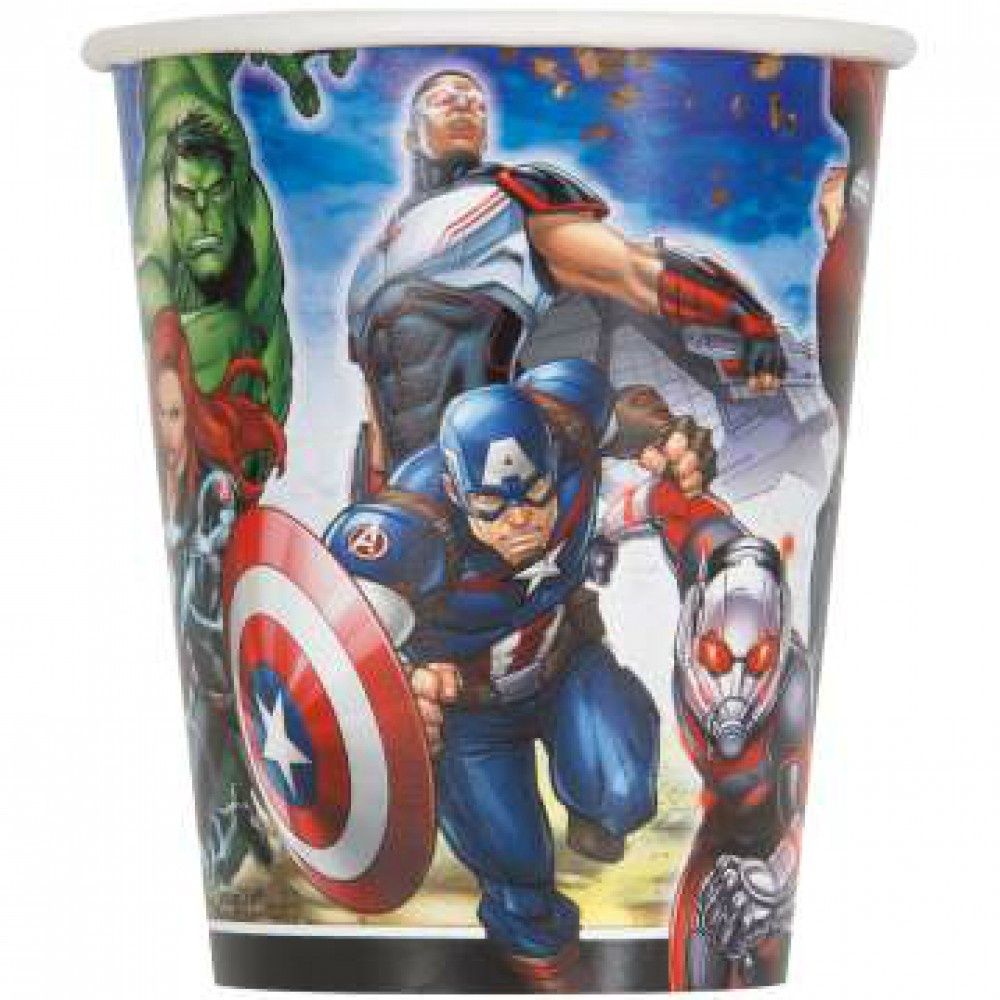 AVENGERS 8  9 oz. Cups