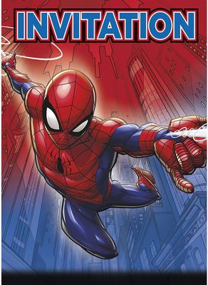 SPIDER-MAN8  Invitations