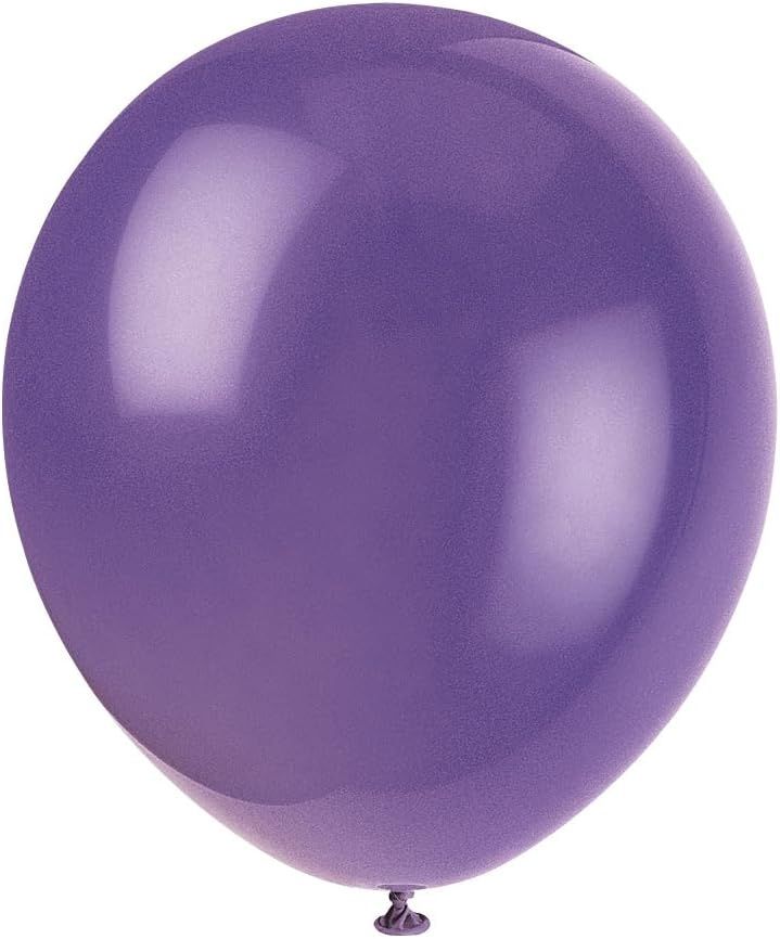 10pc amethyst purple 12&quot; balloons