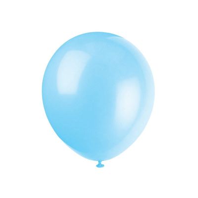 10pcs 12" Baby Blue Balloons