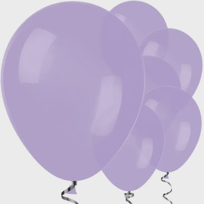 10pcs 12" Lilac Balloons