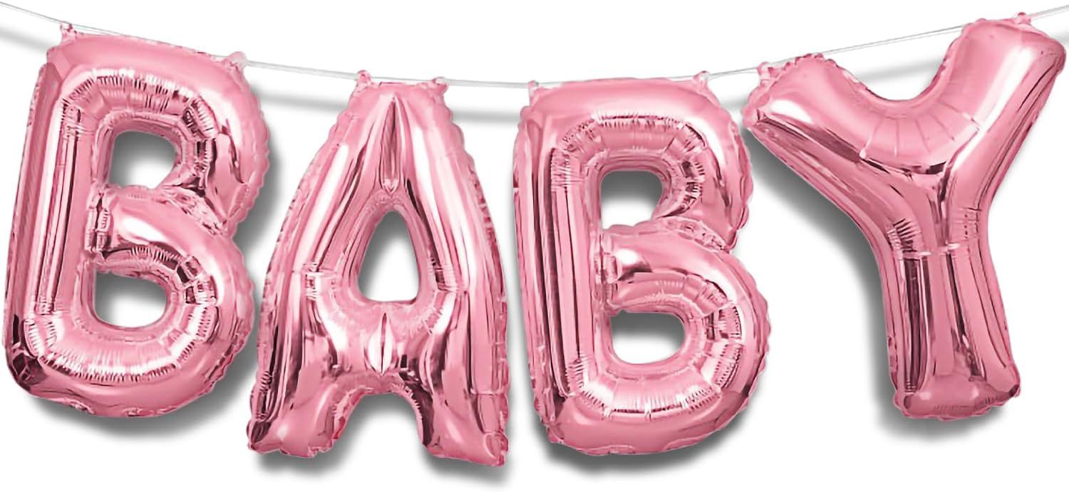 14&quot; &quot;BABY&quot; Foil Letter Balloons (Air Only)