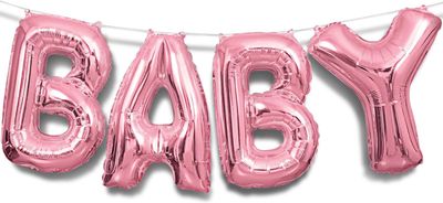 14&quot; &quot;BABY&quot; Foil Letter Balloons (Air Only)