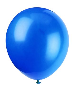 10pcs 12" Royal Blue Balloons (Helium)