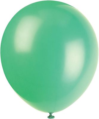 10pcs 12&quot; Emerald Green Balloons (Helium)