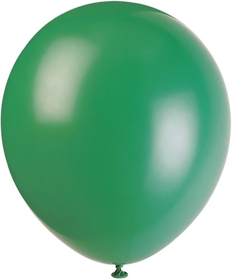 10pcs deep forest green 12&quot; balloons