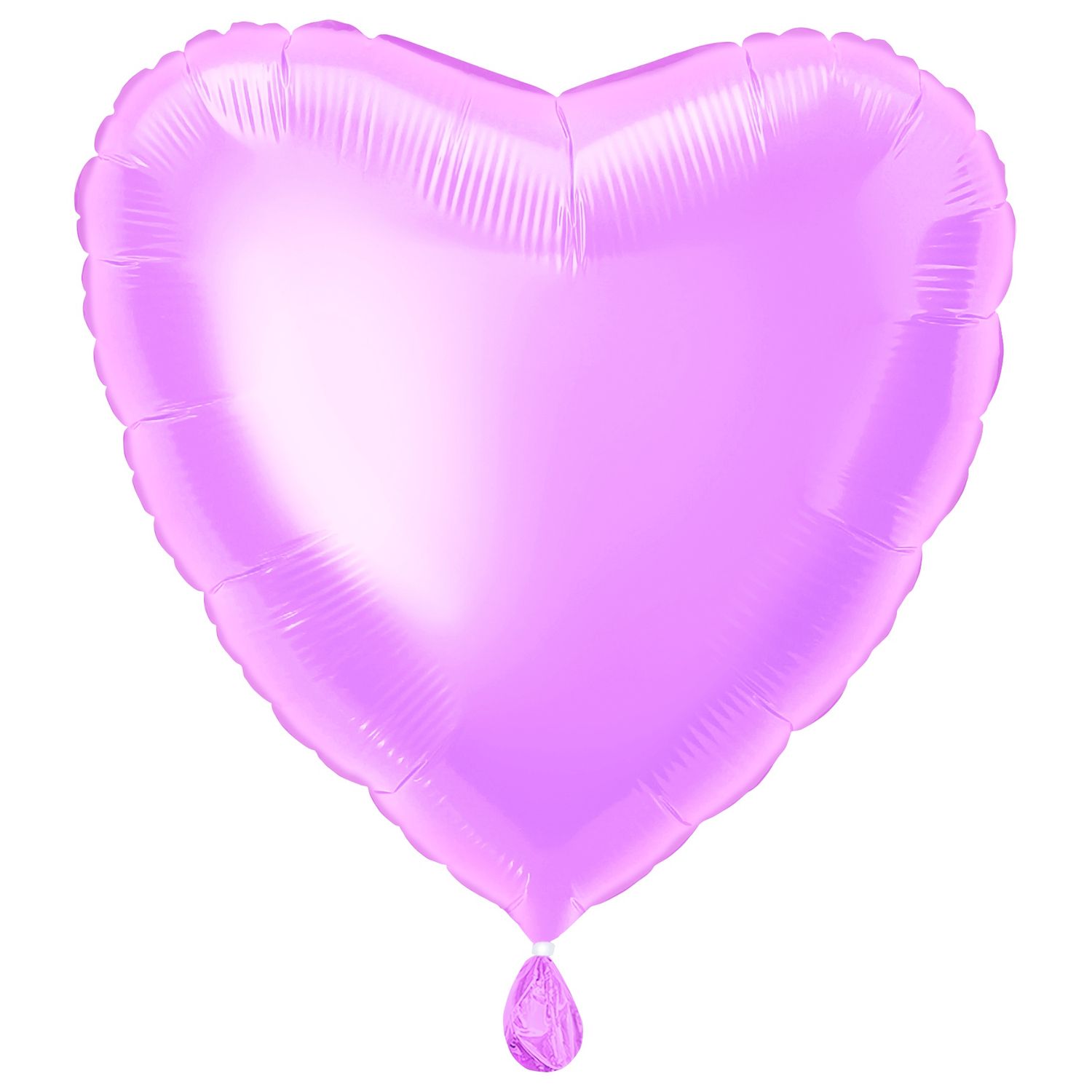 18&quot; Pastel Pink Heart Shaped Balloon (Helium)