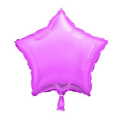 18&quot; Pastel Pink Star Foil Balloon (Helium)