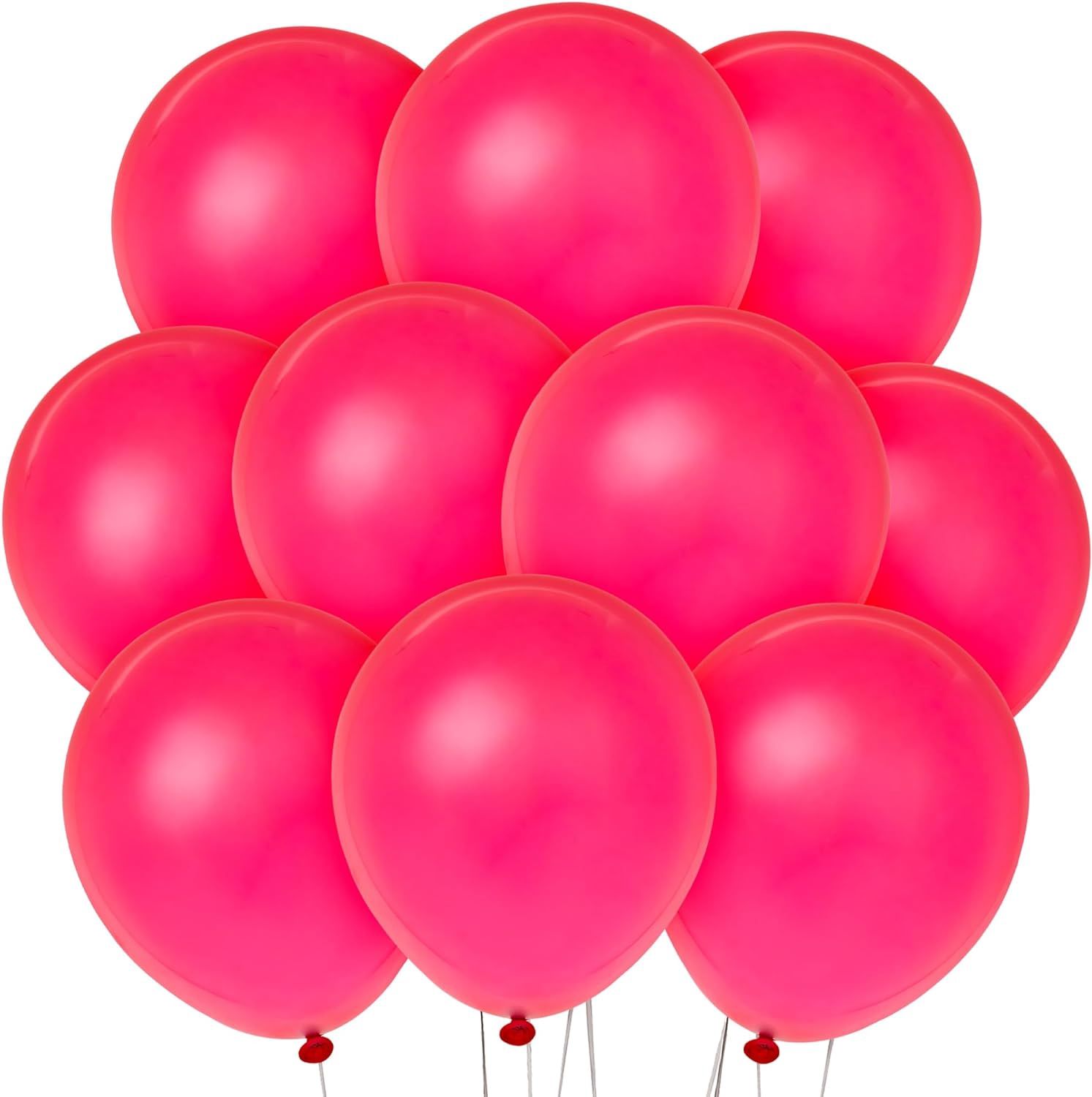 10pcs 12&quot;Magenta  Balloons (Helium)