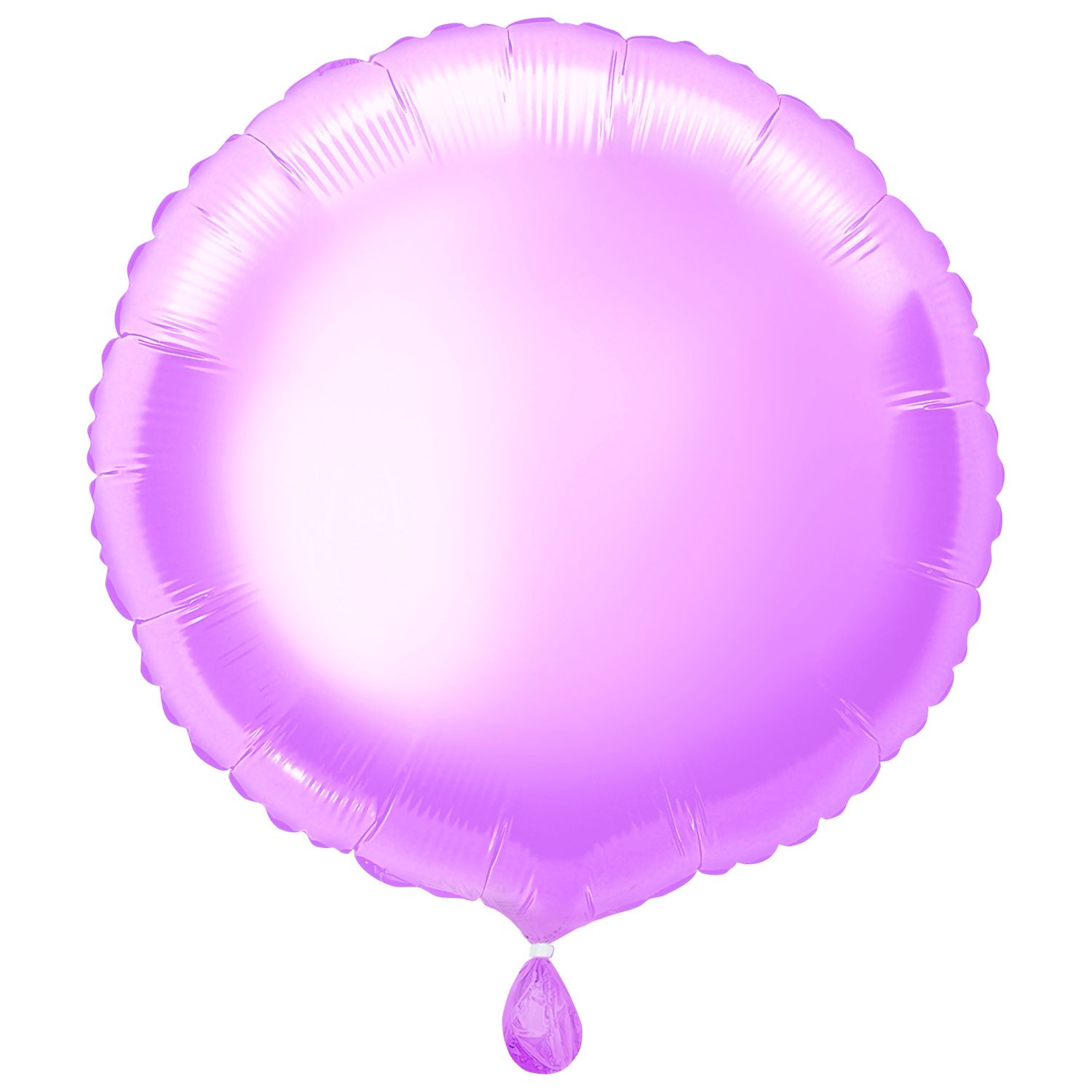 18&quot; Light Pink Round Shaped Balloon (Helium)