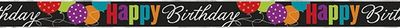 Birthday Cheer Foil Banner 12 ft.