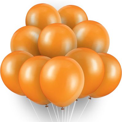 10pcs pumpkin orange 12&quot; balloons