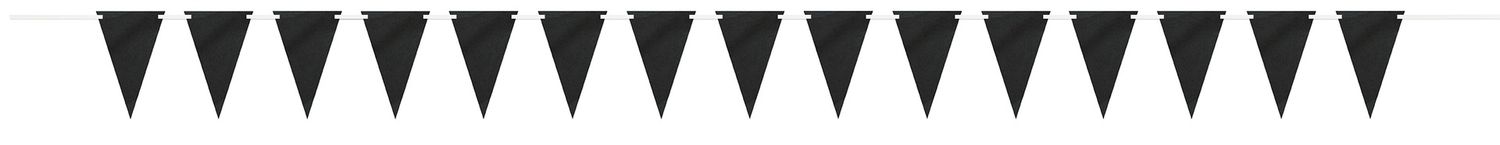Black Chalkboard Flag Banner with Chalk 9 ft.