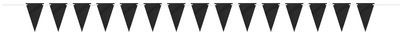 Black Chalkboard Flag Banner with Chalk 9 ft.