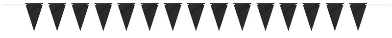 Black Chalkboard Flag Banner with Chalk 9 ft.