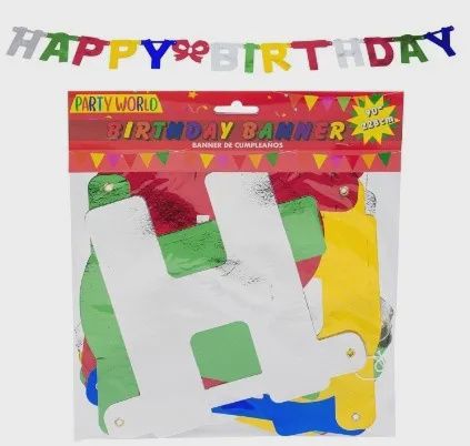 7.5FT BIRTHDAY BANNER