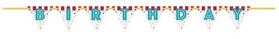 2 pc. Happy Birthday Flag Banner 11 ft.