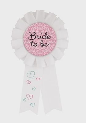 Bride to be ribbon badge