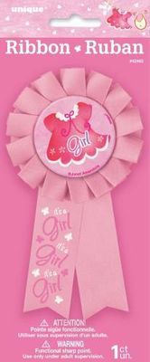 Girl Ribbon Badge