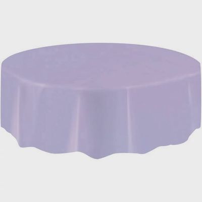 84&quot; Round Tablecover (Lavender)