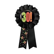 Birthday Cheer 30 Award Badge