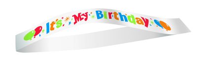 It&#39;s My Birthday Satin Sash