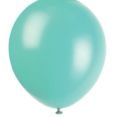 10pcs 12" Sea Foam Aqua Balloons