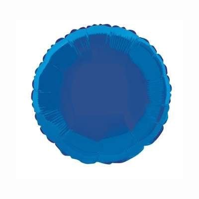 18&quot; Royal Blue Round Shaped Balloon (Helium)