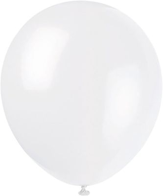 20pcs 9&quot; Snow White Balloons (Helium)