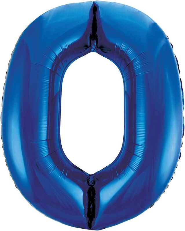 34&quot; #0 Blue Balloon (Helium)