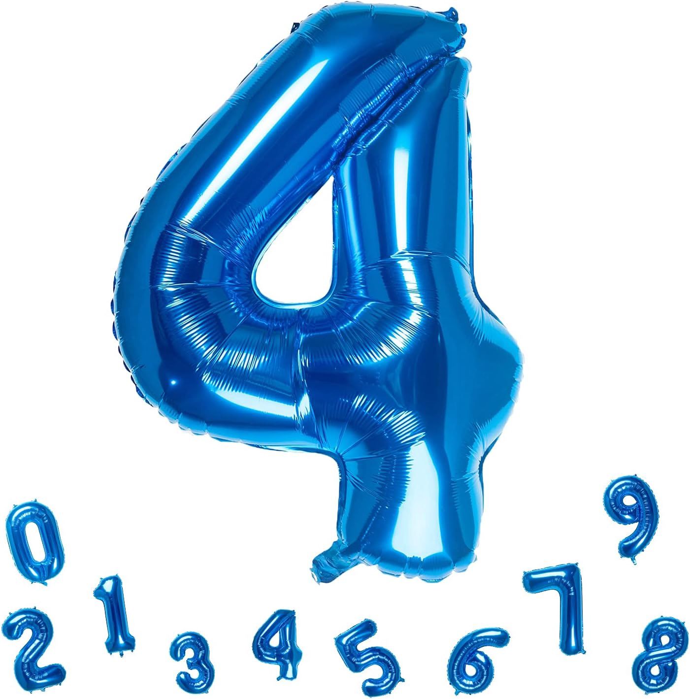 32&quot; #4 Blue Balloon