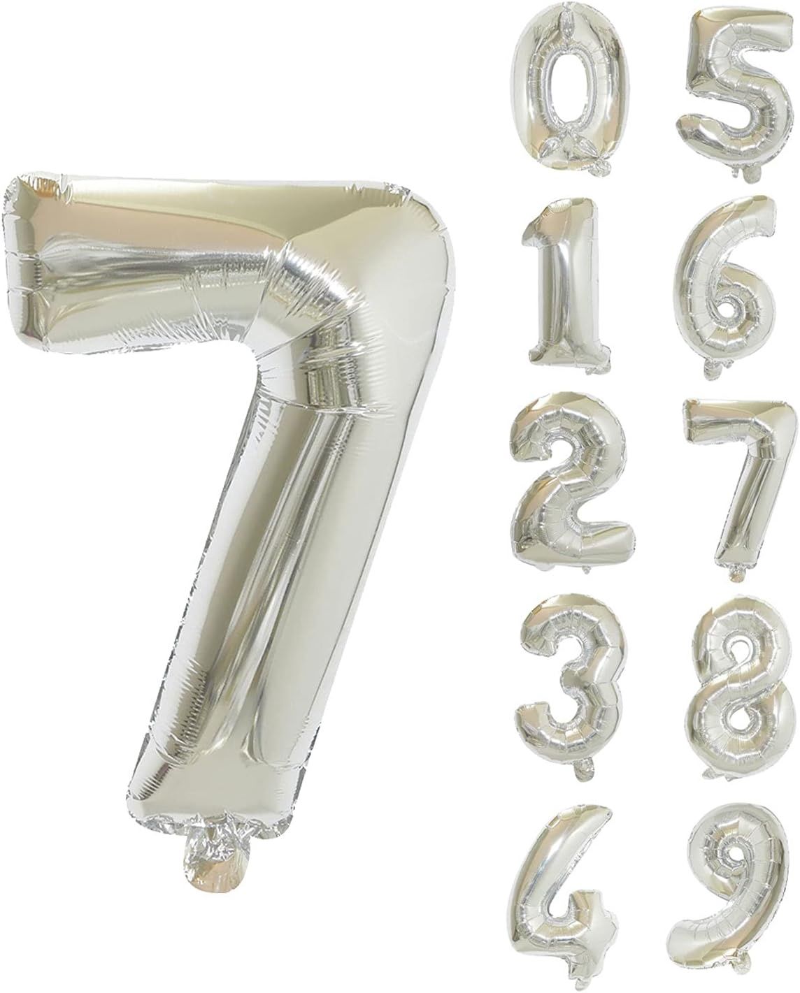 32&quot; #7 Silver Balloon